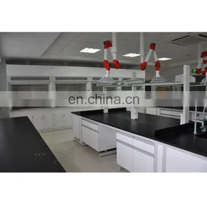 Biology Chemistry Lab Furniture Wood-steel Laboratory Table Work Bench thumbnail-3