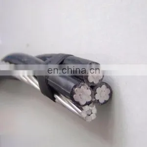 Best Price Aluminum Conductor ABC Cable Overhead Transmission Line Quadruplex Cable 4x25mm2 thumbnail-1
