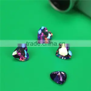 Wholesale Incomparable Beautiful 7mm Round Olivine Zircon ab Sand Price thumbnail-2