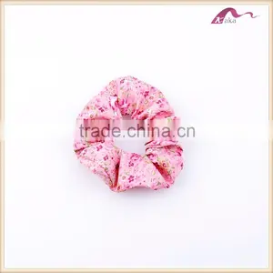 Girls Print Flower Scrunchies For Hair Accessories thumbnail-3