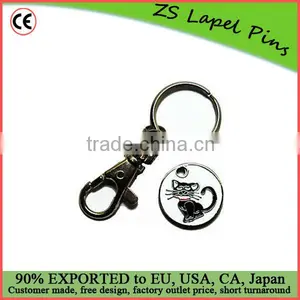 Supermarket Trolley Coin/ Trolley Coins Lock/ Metal Trolley Coins thumbnail-1