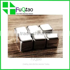 Freezable Whiskey Chilling Rocks Cooler Drink Chiller Stainless Ice Cube Quality Choice thumbnail-5