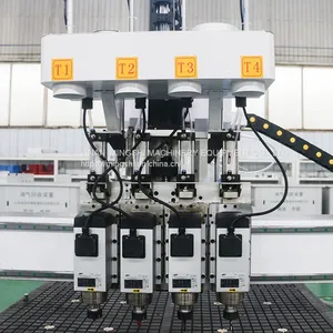 Multi-Functional Wood Cutting Machine for Metal/Wood/Acrylic/PVC/Marble CNC Router thumbnail-4