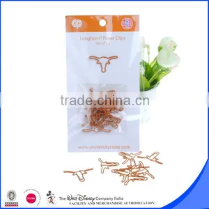 Customized Color Wire Deer Shape Paper Clips thumbnail-1