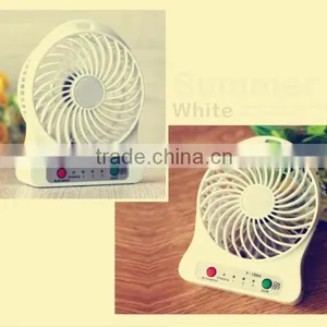 Fashionable Mini USB Fan With More Function Newest USB Desk Fan 3.5 Inch thumbnail-5