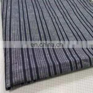 Pure Linen Striped Dress Fabric Yarn-dyed Linen Striped Fabric thumbnail-4