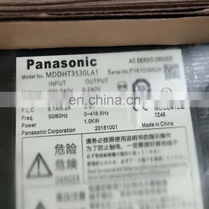 220v 380v 75kw High Power Panasonic Servo Drive and Motor MDDHT3530L1A Factory Motor Controller thumbnail-3