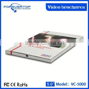 New Arrived 5 Inch Lcd Video Brochure Card Manufacturer thumbnail-2