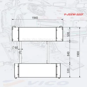 PORTABLE MID-POSITION SCISSOR LIFT # V-JSZW-3227 thumbnail-3