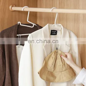Home Storage Rack Laundry Chip Hooks Clothes Pegs Photo Clip Stainless Steel Clothespins Towel Chips Hook Laundry Storage Holder thumbnail-4
