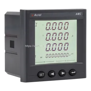 AMC96L-E4/KC Multifunction AC Power Meter For Current Voltage Power Factor Electric Energy Parameters Power Grid Separately thumbnail-5