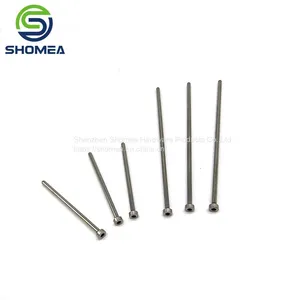 SHOMEA Customized Small Diameter One Round Closed End Stainless Steel Sensor Needle thumbnail-1