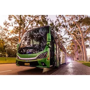China Brand New Guangtong 12m 50 Seats Electric Tourist Coach Bus 60 Seater Green Zero Emissions Passenger Bus For Sale thumbnail-3