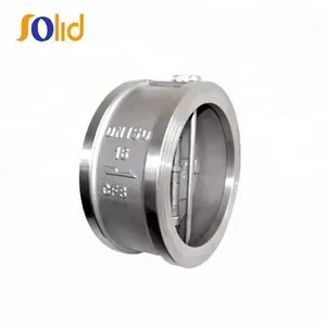 API 598 600#, Wafer, CF8 WCB Stainless Steel Wafer End Dual Plate Check Valve thumbnail-1