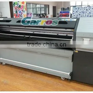 Garros Digital Flatbed Printer , Flatbed UV Printer With Led Light thumbnail-6