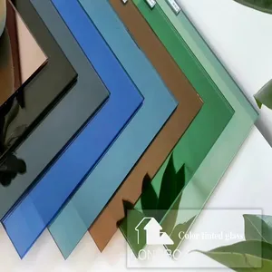4mm 5mm Color Tinted Glass With Green, Blue, Grey, Bronze, Clear Colors thumbnail-4