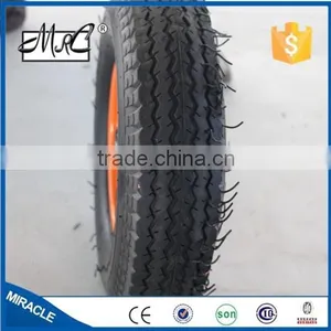 Manufacturer Wheelbarrow Pneumatic Air Rubber Wheel 400x8 thumbnail-3