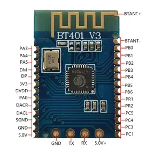BT401 Dual-Mode Bluetooth Module 5.0 With Built-in Prompt Sound External SPI Flash TF Card USB Audio BLE Data Transmission UART AT Command Control thumbnail-4