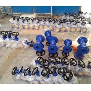 Reliable DIN Cast Iron Globe Valve With Brass Seat, PN16 Pressure Rating, DN50-250 thumbnail-4