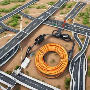 30FT Self Regulating Electric Heating Cable Snow Melting Cable Pipeline Heat Tracing Cable for Outdoor Snow and Ice Melting thumbnail-4