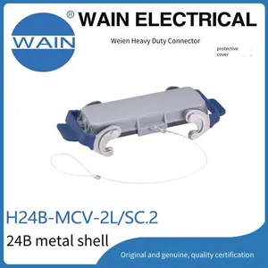 Wain Heavy-duty Connector H24b-mcv-2l/sc.2 Metal 24b Shell Rectangular Connector Aviation Plug thumbnail-1