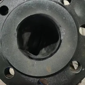 Cast Iron Lined Manual Flange DDIaphragm Valve Rubber Corrosion-Resistant Acid Alkali Resistant for Water Media thumbnail-3