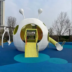Customizable Non - Standard Large - Scale Stainless - Steel Outdoor Unpowered Slide and Climbing Combination for Children, Outdoor Slide Manufacturer thumbnail-2