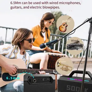 150w Sound Card and Speaker All-in-one Bluetooth Speaker With Reverb for Live Streaming, Internal Recording, and Monitoring, Suitable for Saxophone and Erhu thumbnail-3