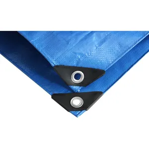Durable High-quality Polyethylene Tarpaulin PE Tarps for Covers, Storage Transport thumbnail-1