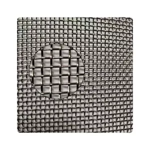 Filter Wire Cloth Roll Woven Mesh Screen Extruder Filter Disc Wire Cloth Plain Dutch Twill Weave Stainless Steel Filter Mesh thumbnail-3