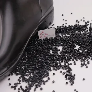 Recycled PVC Material Pellets for Gumboot and Rain Boot Starpvc Brand 1.18g/Cm thumbnail-1