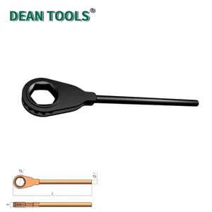 45# Steel Heavy Duty Ratchet Wrench,Socket Ratchet Wrench,Ratchet Spanner,Size 32 mm thumbnail-3