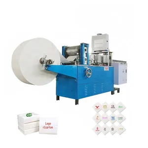 Factory Napkin Machine Automatic Color Printing Paper Napkin Tissue Making Machine/ Small Capacity Tissue thumbnail-1