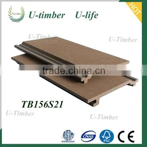 Direct Factory Wood Plastic Composite Wall Panel Wpc Cladding thumbnail-1