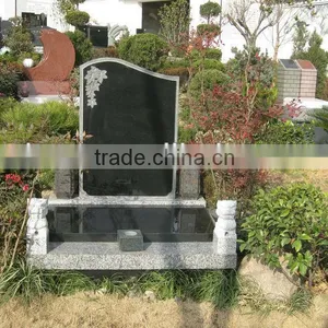High Quality Black Tombstone Gravestone thumbnail-1
