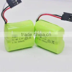 4.8v 600mah Ni-mh Aaa Battery Pack Nimh Battery Pack/nimh Rechargeable Battery thumbnail-1