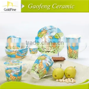 Stoneware Dinner Sets,porcelain Dinner Sets , Ceramic Dinner Sets With Decal thumbnail-1