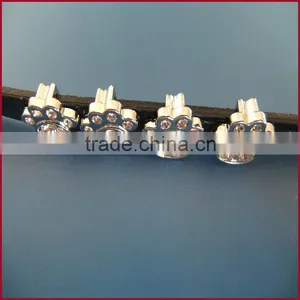 DIY Pet Paw Print Jewelry Metal Diamond Footprints Jewelry Cat and Dog Paw Print Jewelry thumbnail-5