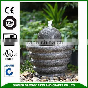 Garden Decoration Fiberglass Rotating Ball Water Fountain thumbnail-2