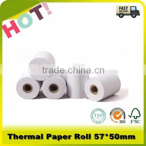 65g 57*50mm 2016 Hot Sale Thermal Paper Roll thumbnail-1