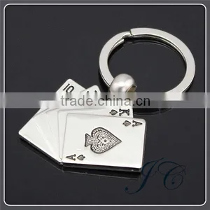 Best Selling Products High Qality Custom Award Poker Keychain thumbnail-3