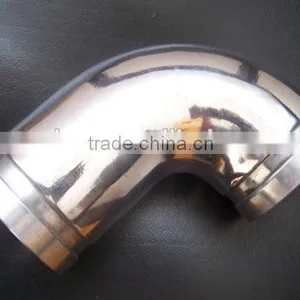 3 Inch 90 Degree Grooved Aluminum Painted or Polished Pipe Elbow for Water Truck Pipe Fittings thumbnail-3