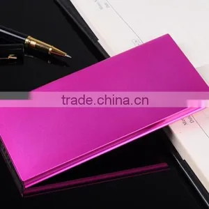 Slim Metal Power Bank With Logo Printing for Promotion thumbnail-2