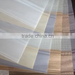 Horizontal Pattern and Fabric Material Blinds thumbnail-1