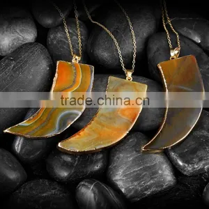 Top Sale Long Chains Necklace / Popular Long Chains Amber Necklace thumbnail-4