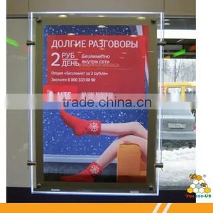 Window Hanging Poster Light Box for Advertising With Low Price thumbnail-1