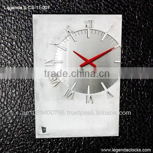 Concrete Wall Clock, Handmade Modern Wall Clock, Luxury Designer Clocks thumbnail-1