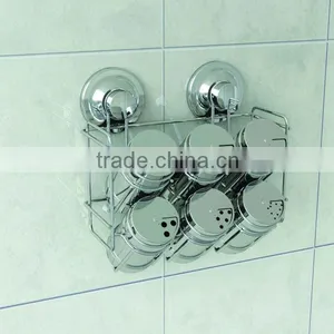 Double-deck Seasoning Basket Suction Cup With 6 Rack thumbnail-1
