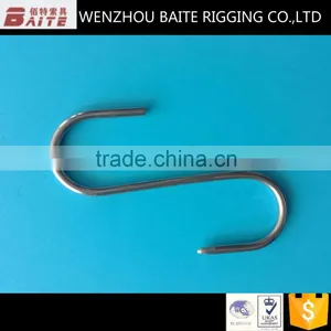 Black Metal Spray-paint S Hook, Metal S Hook (80mm Long) in Rigging Hardware China Factory thumbnail-4