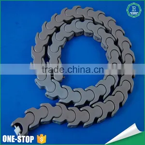 Wholesale ISO Standard Engineering New Colored Conveyor Belts Pom Plastic Roller Chain thumbnail-3
